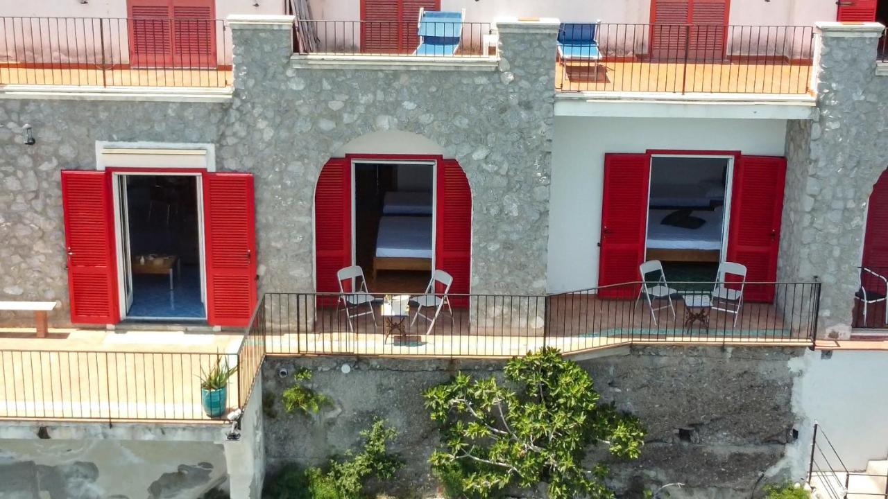 Villa Levante - Direct Sea Access - Full Sea View - Amalfi Coast Cetara Exterior foto
