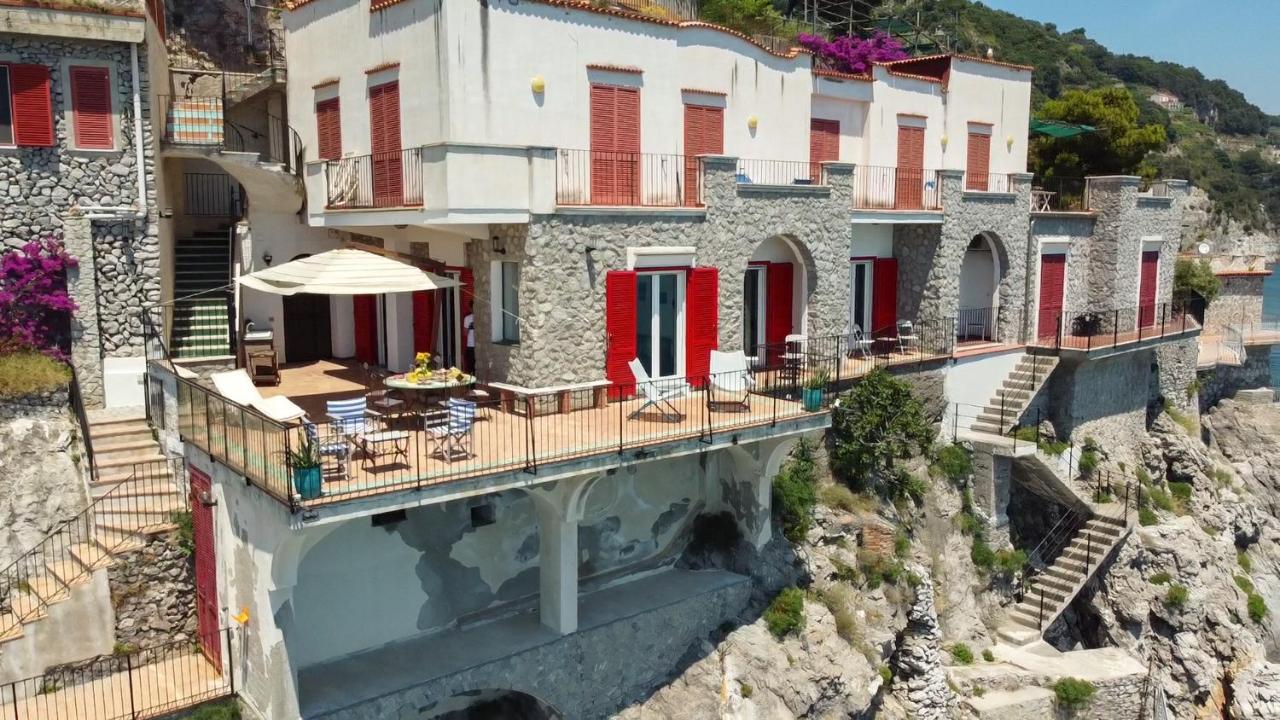 Villa Levante - Direct Sea Access - Full Sea View - Amalfi Coast Cetara Exterior foto