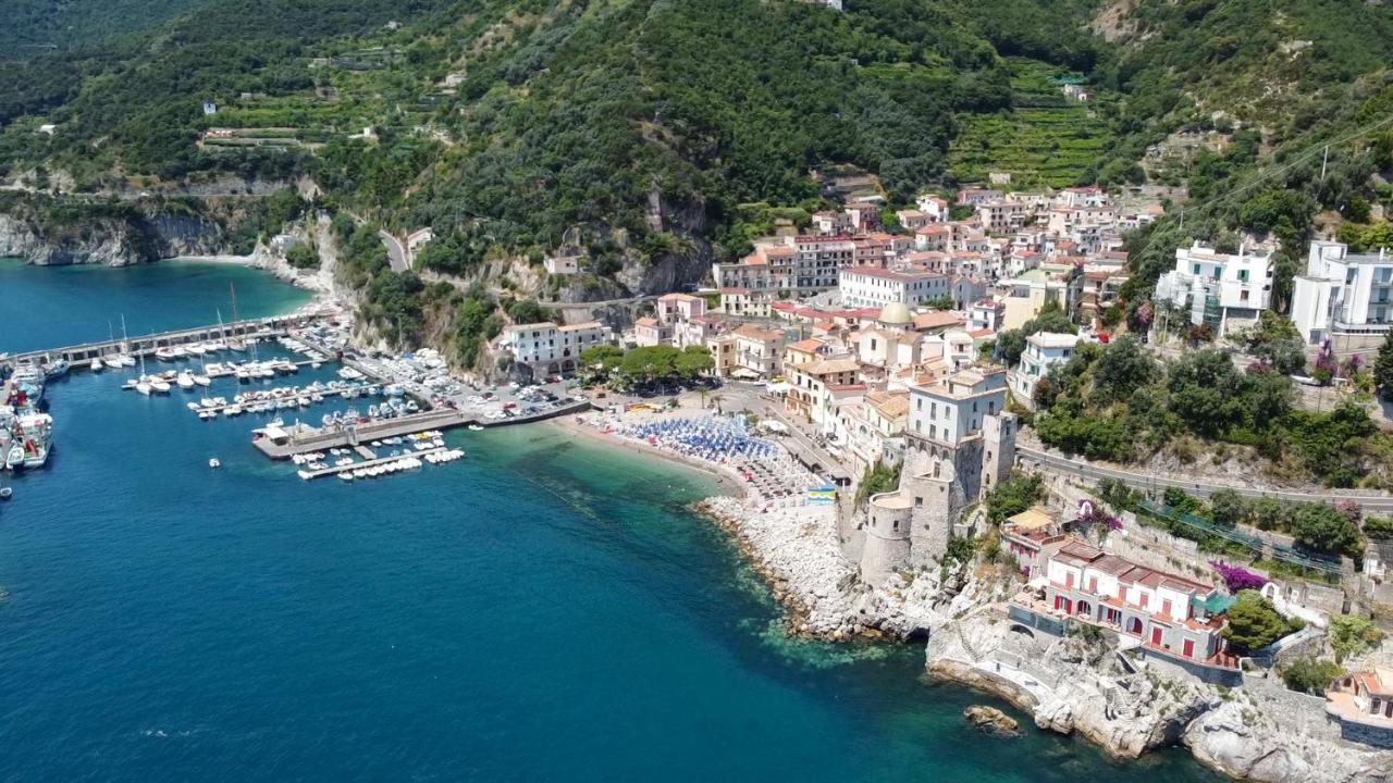 Villa Levante - Direct Sea Access - Full Sea View - Amalfi Coast Cetara Exterior foto