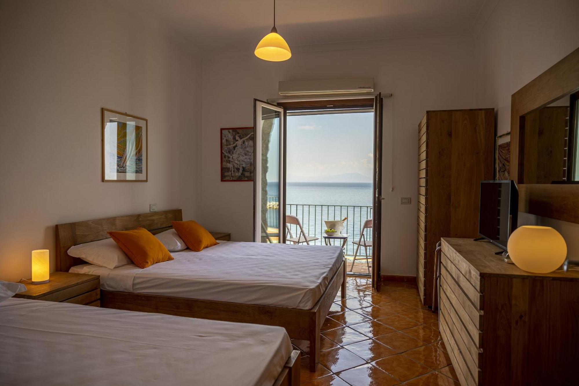 Villa Levante - Direct Sea Access - Full Sea View - Amalfi Coast Cetara Exterior foto