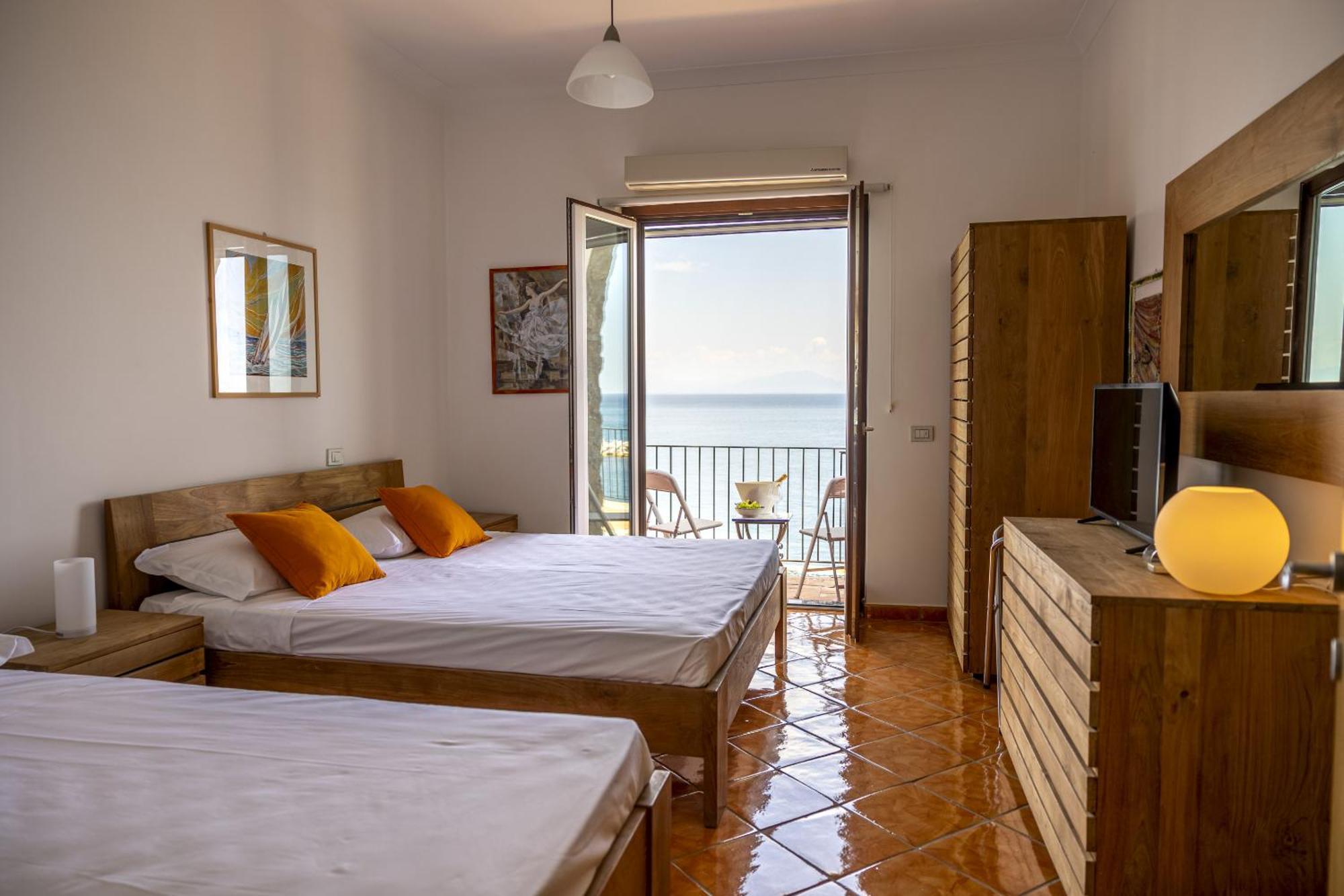 Villa Levante - Direct Sea Access - Full Sea View - Amalfi Coast Cetara Exterior foto