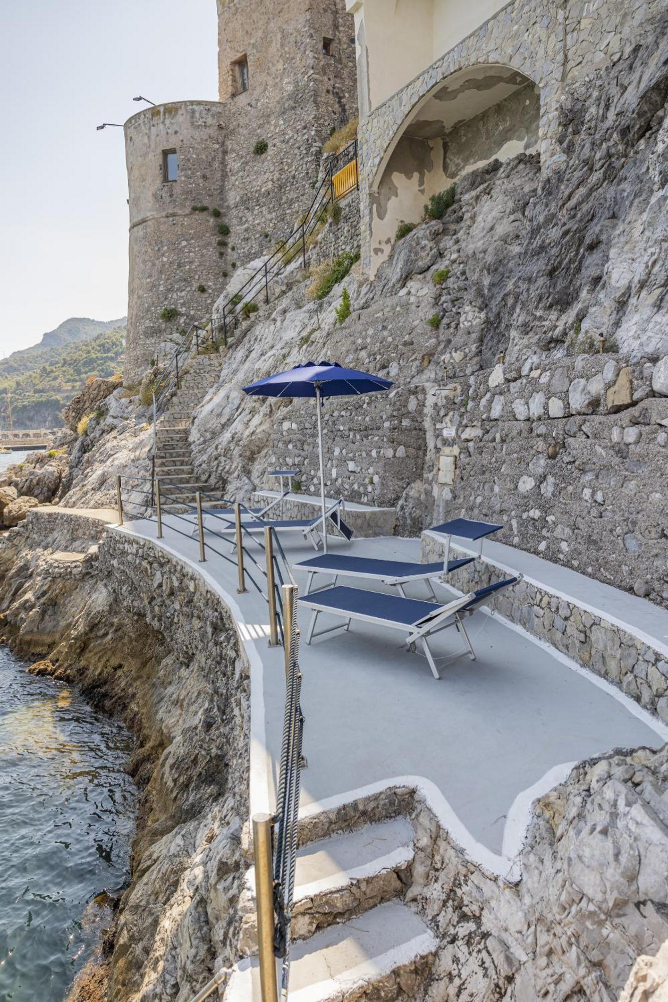 Villa Levante - Direct Sea Access - Full Sea View - Amalfi Coast Cetara Exterior foto