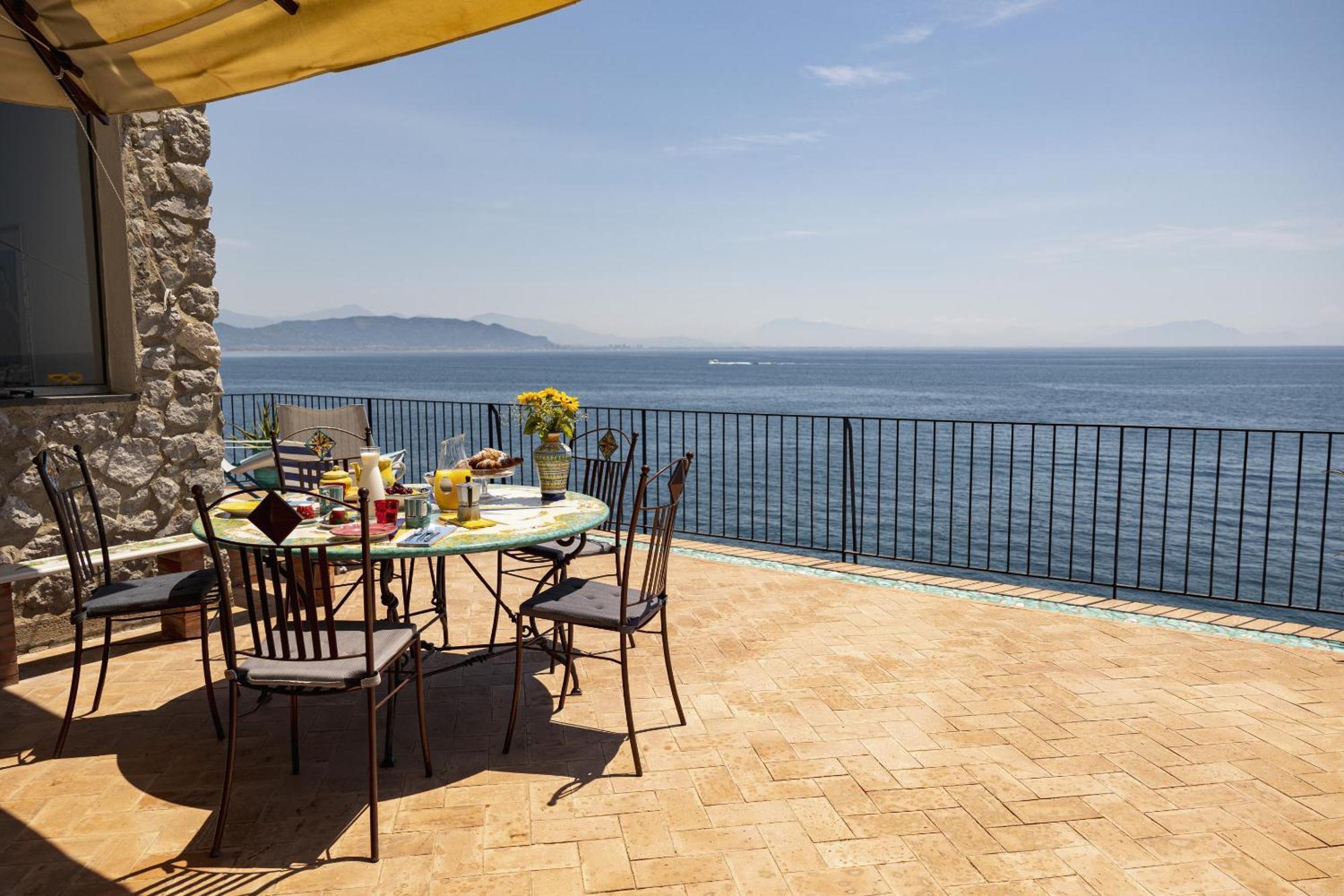 Villa Levante - Direct Sea Access - Full Sea View - Amalfi Coast Cetara Exterior foto