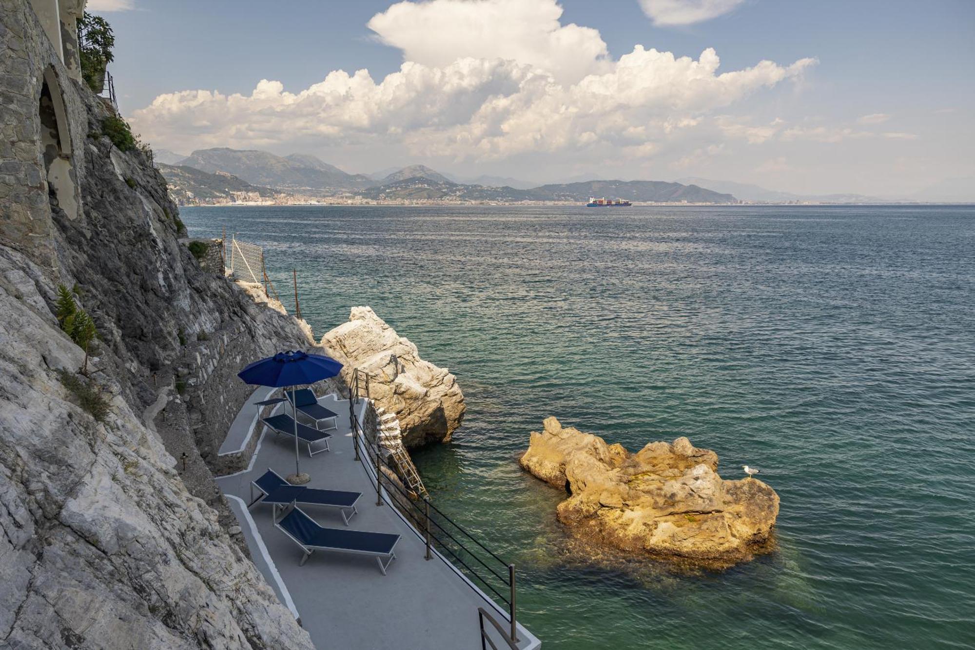 Villa Levante - Direct Sea Access - Full Sea View - Amalfi Coast Cetara Exterior foto