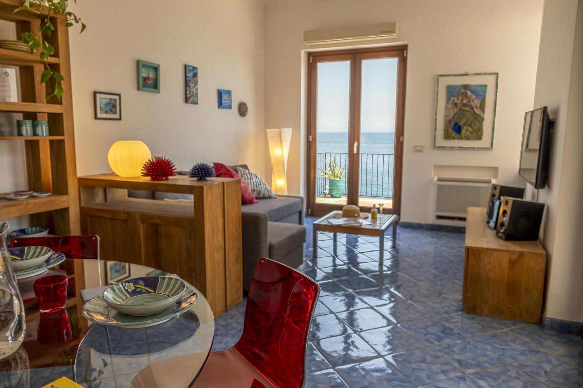 Villa Levante - Direct Sea Access - Full Sea View - Amalfi Coast Cetara Exterior foto