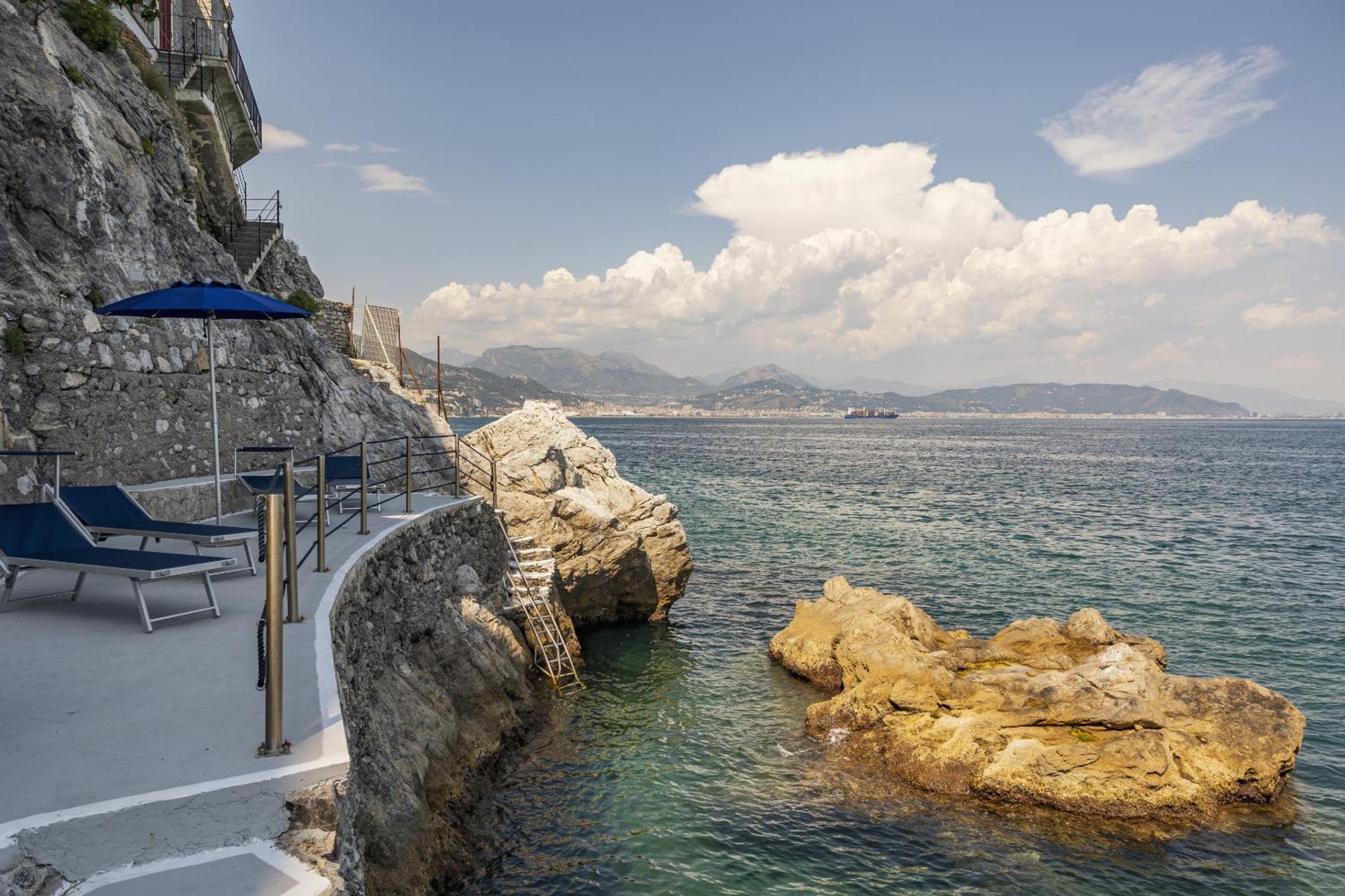 Villa Levante - Direct Sea Access - Full Sea View - Amalfi Coast Cetara Exterior foto
