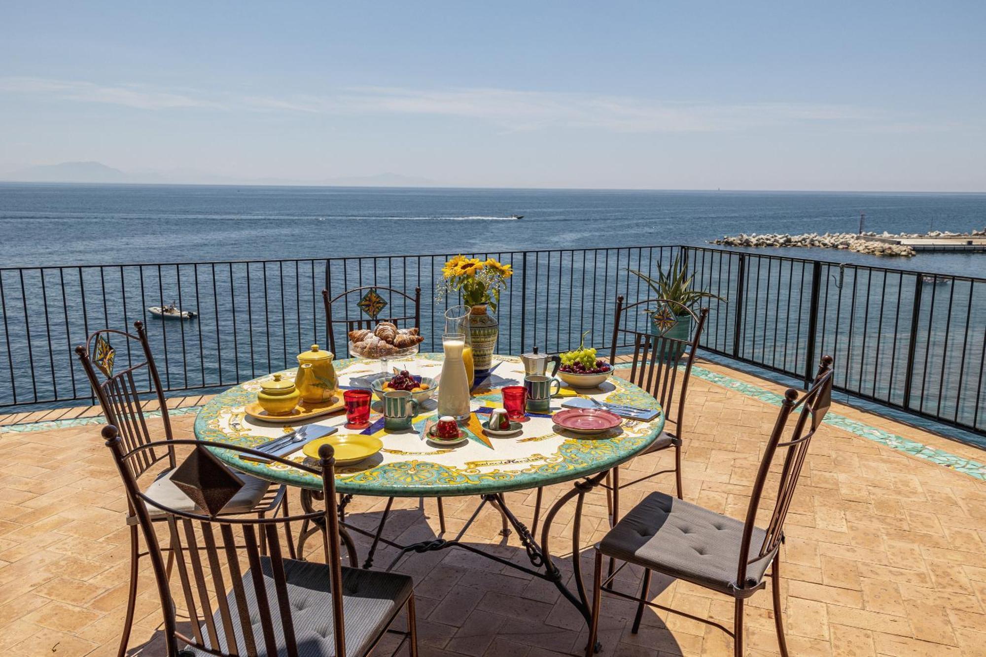 Villa Levante - Direct Sea Access - Full Sea View - Amalfi Coast Cetara Exterior foto