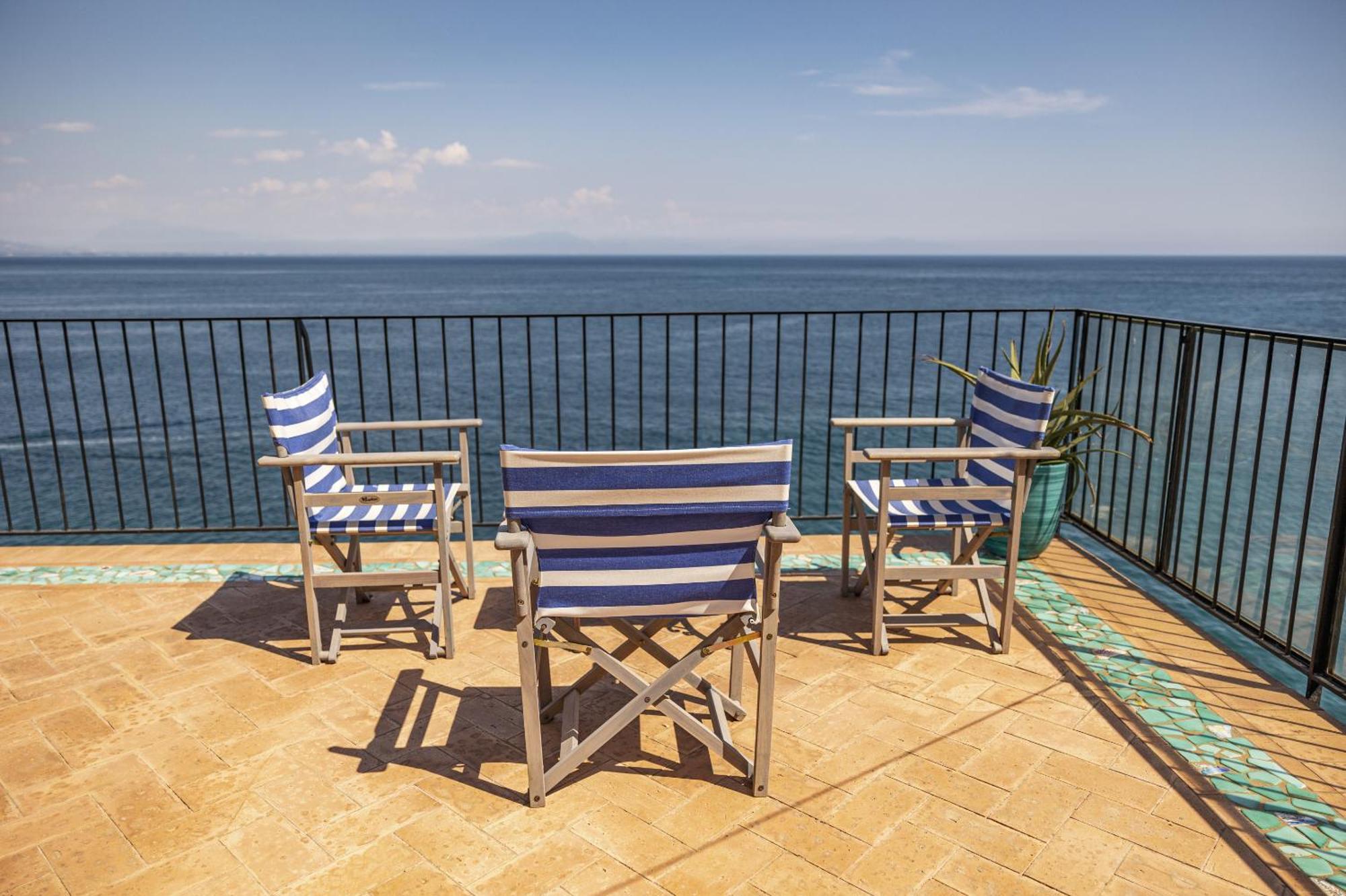 Villa Levante - Direct Sea Access - Full Sea View - Amalfi Coast Cetara Exterior foto